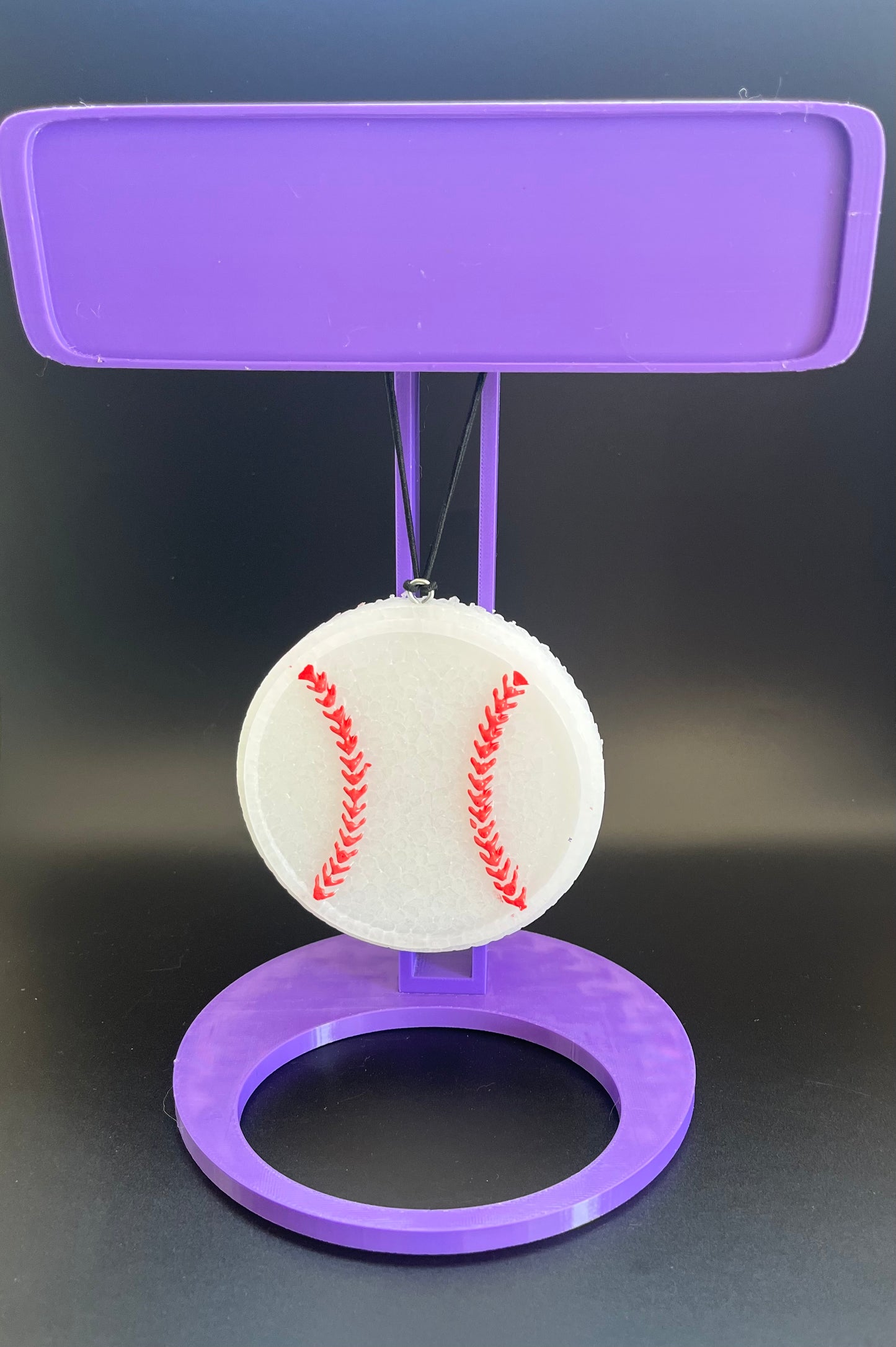 Baseball Car Freshie No Glitter
