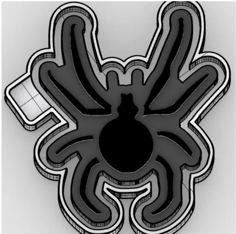 Halloween Spider - Freshie Mold