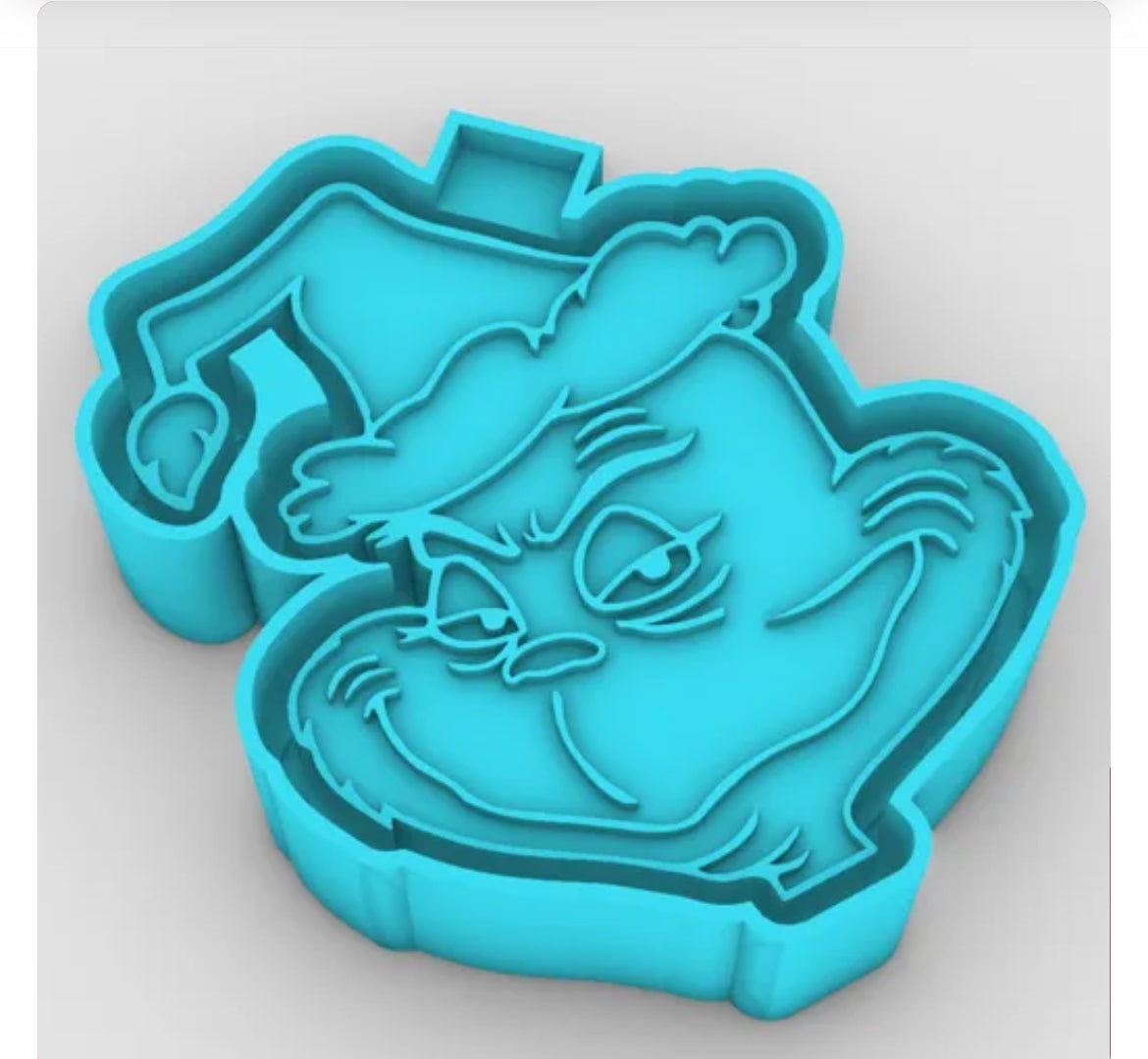 13ct Combo Pack of Grinch Christmas - Car Freshie Molds
