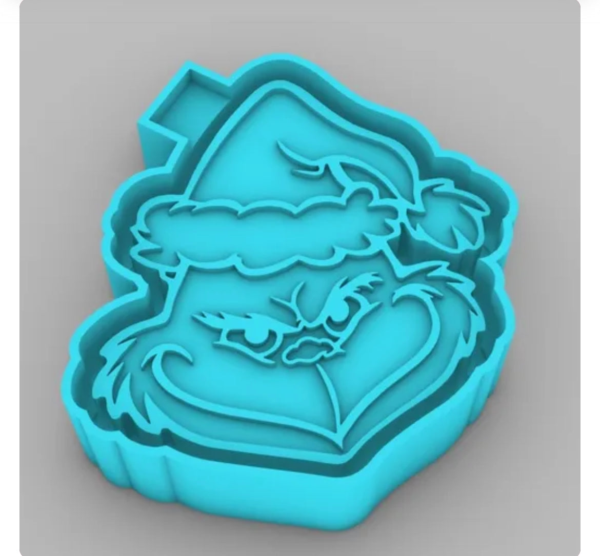 13ct Combo Pack of Grinch Christmas - Car Freshie Molds