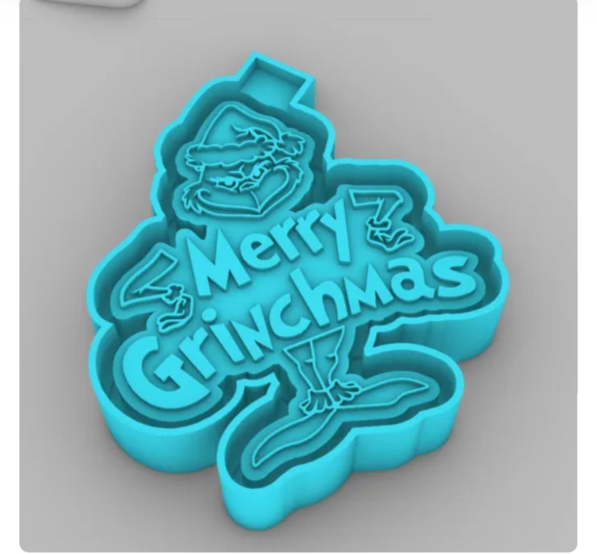 13ct Combo Pack of Grinch Christmas - Car Freshie Molds