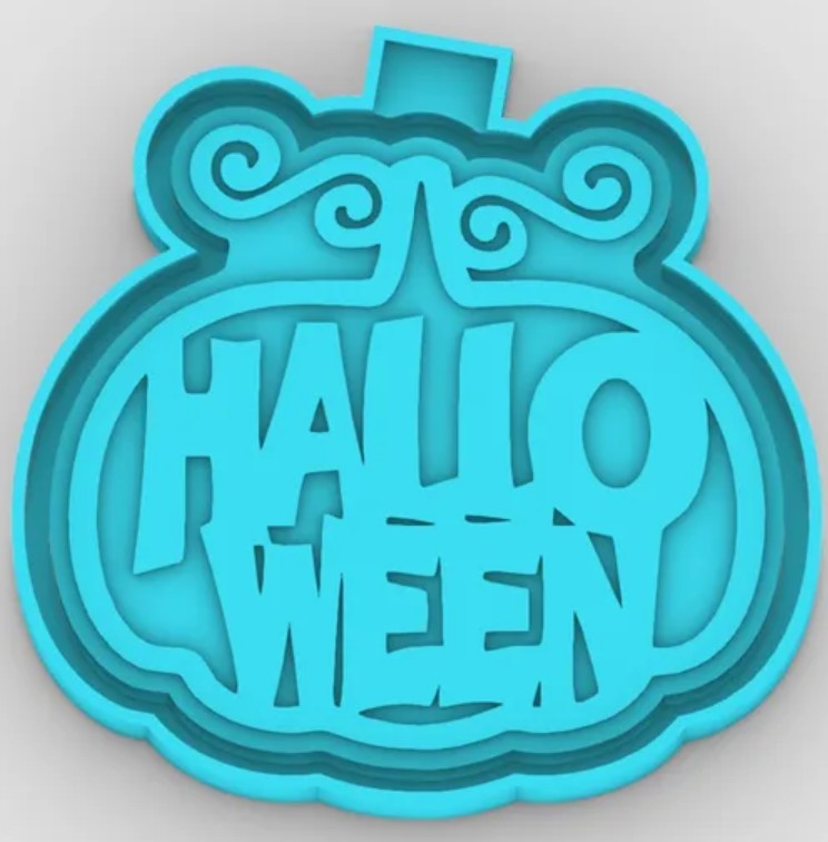 Halloween Pumpkin - Freshie Mold