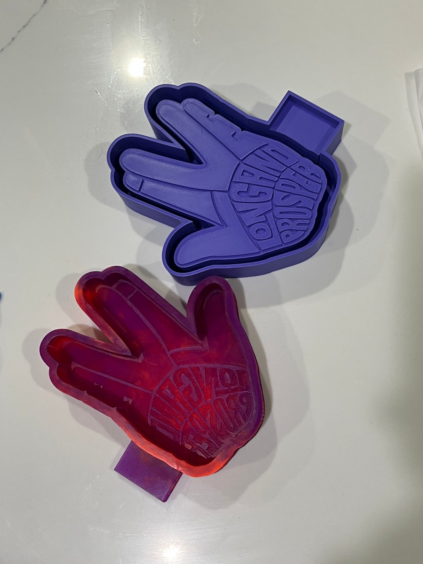 Live Long Spock Mold