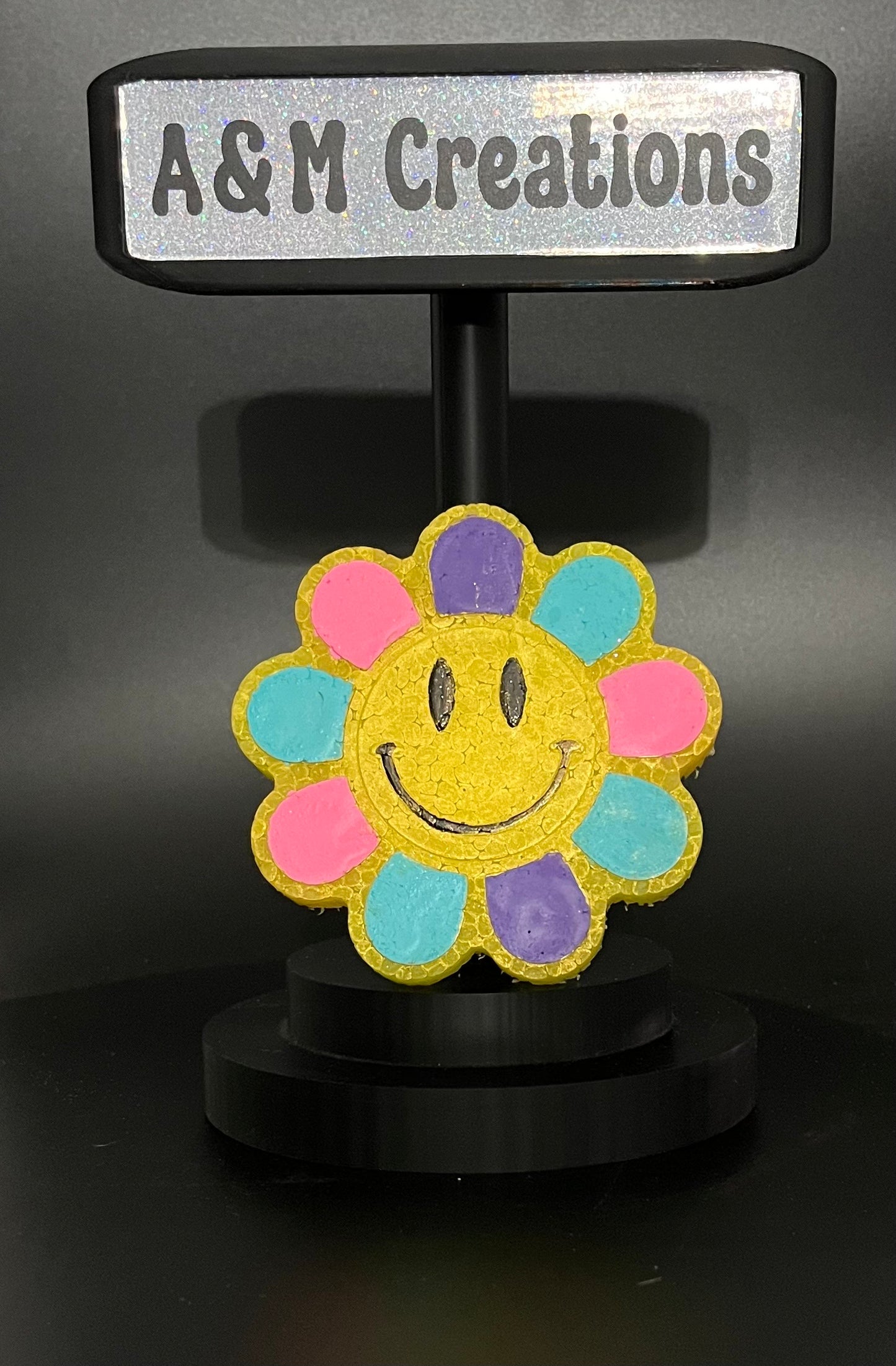 Smiley Face Multi Color Freshie