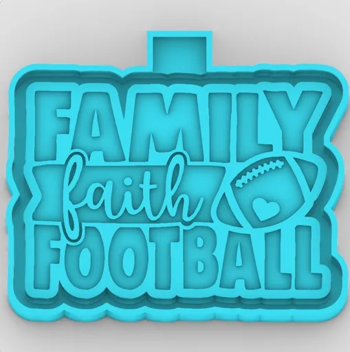 Family, Faith and Football Car Freshie Housing