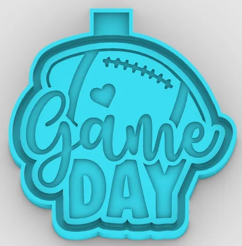 Game Day Football Car Freshie Mold