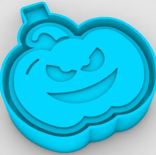 7 Combo Pack of Halloween Pumpkin - Freshie Molds