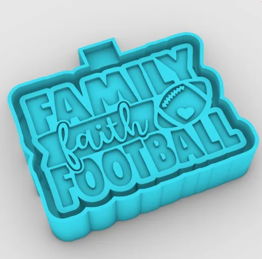 Family, Faith and Football Car Freshie Housing