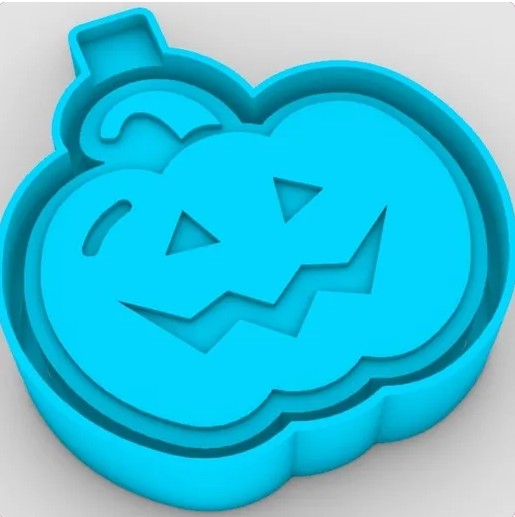 7 Combo Pack of Halloween Pumpkin - Freshie Molds