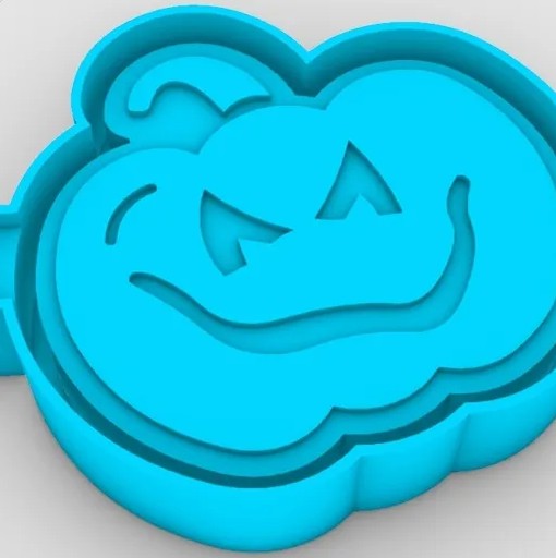 7 Combo Pack of Halloween Pumpkin - Freshie Molds
