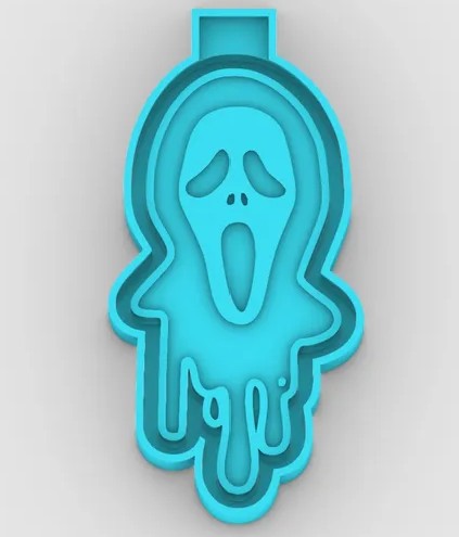 Scream Sunken Details- Freshie Mold