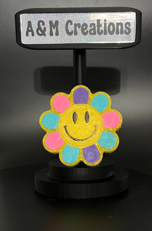 Smiley Face Multi Color Freshie