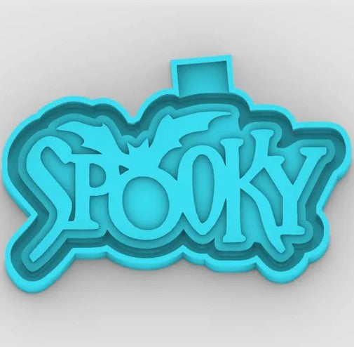 Spooky Raised Details- Freshie Mold