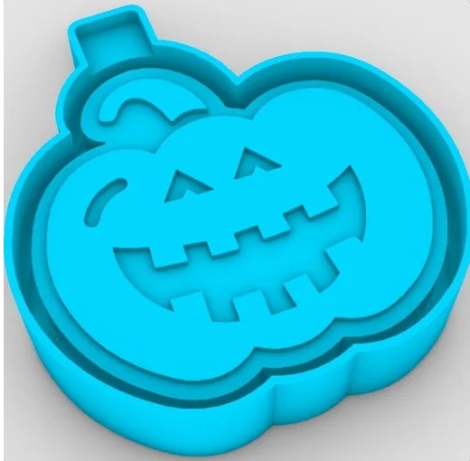 7 Combo Pack of Halloween Pumpkin - Freshie Molds